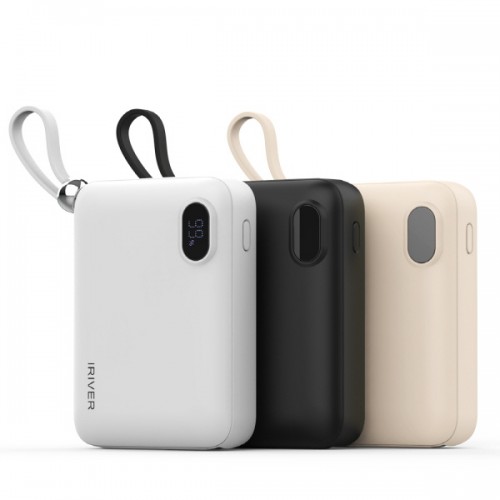 아이리버 22.5W 4in1 케이블일체형 미니보조배터리 10000mAh