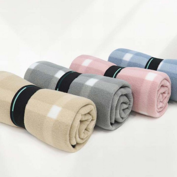 상품 이미지: 그리드체크심플밴드담요