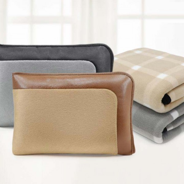 상품 이미지: 그리드체크스톤쿠션담요