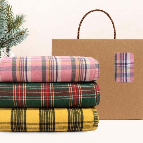 타탄패턴 더블양면담요C