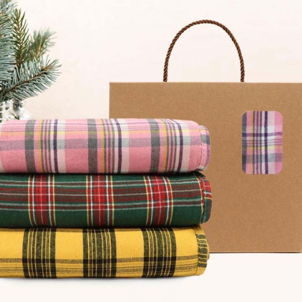 상품 이미지: 타탄패턴 더블양면담요C