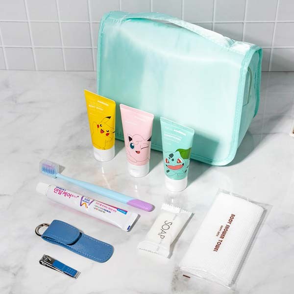 상품 이미지: 리프레쉬 세면파우치세트+실버링 휴대용손톱깎이