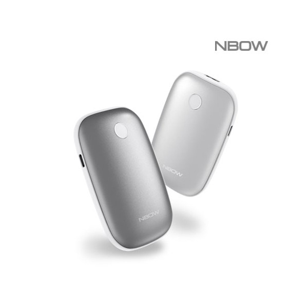 상품 이미지: 엔보우 충전식 손난로 보조배터리 5,000mAh 핸드워머 핫스톤