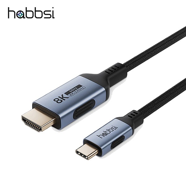 상품 이미지: 햅시 타입C to HDMI 8K 미러링케이블 YMCHDMI8K