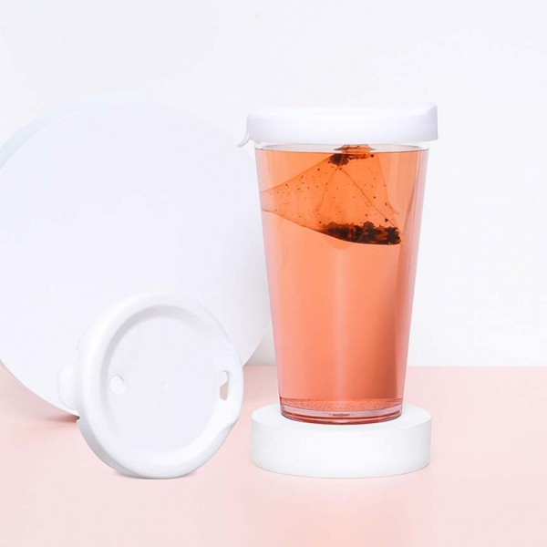 상품 이미지: 베이직 심플라인 리유저블 빨대텀블러 500ml