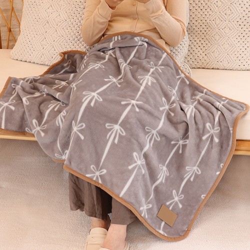 리본극세사담요