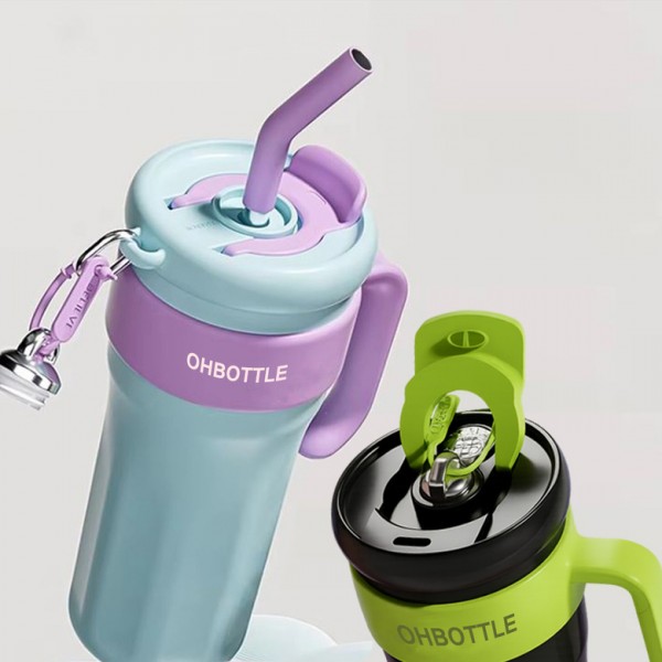 상품 이미지: 일점일 킹듀얼 하트 빨대텀블러 1.1L