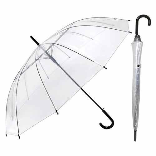 무표 65자동 12K POE 엣지바이어스 투명장우산