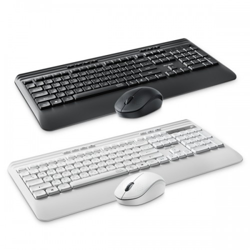 아이리버 향균처리 오피스기어 무소음 무선키보드&마우스세트(키스킨포함)