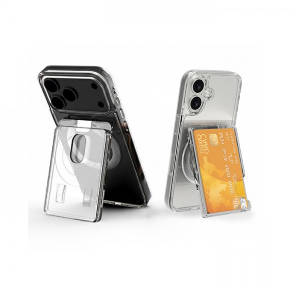 상품 이미지: 심플데이즈 맥세이프 투명 거치형 카드케이스