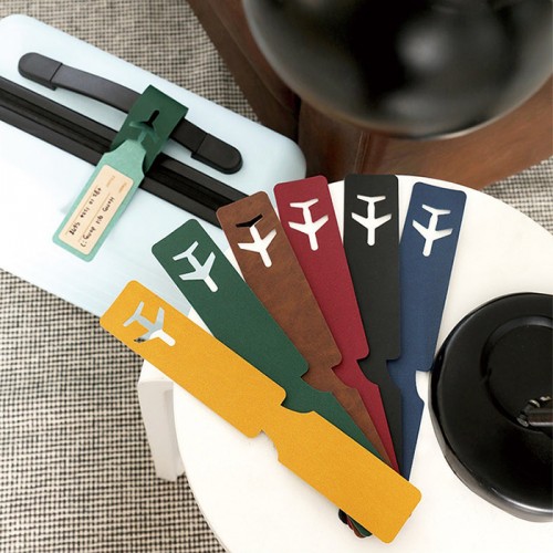 클래식레더 캐리어 네임택