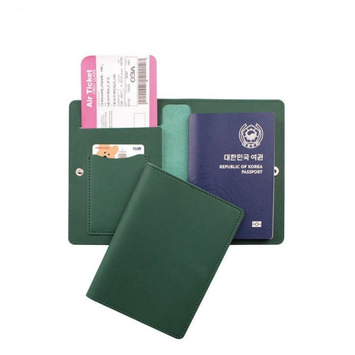 클래식레더 트레블여권지갑
