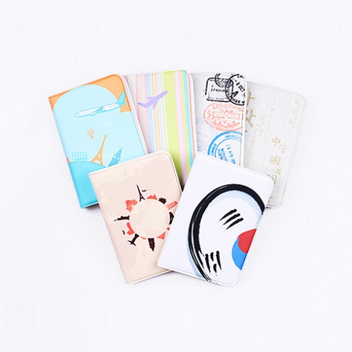 풀컬러 인조가죽 카드지갑