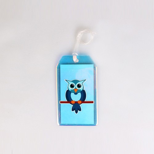 홀로그램 네임택