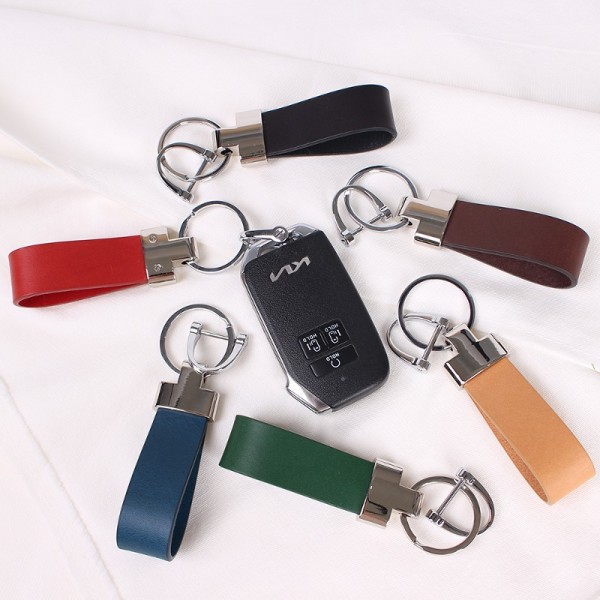 상품 이미지: 이태리 소가죽 자동차키링(국내생산)