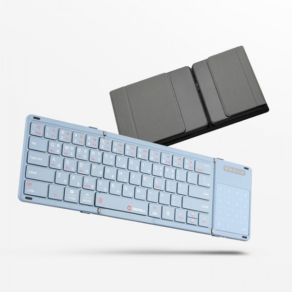 상품 이미지: 크로셀 접이식 블루투스키보드 C-Flip Hybrid Touch