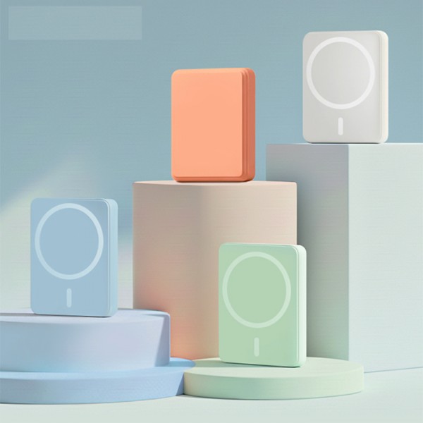 상품 이미지: 초미니 미니브릭 PD20W 고속충전  맥세이프 보조배터리 5000mAh