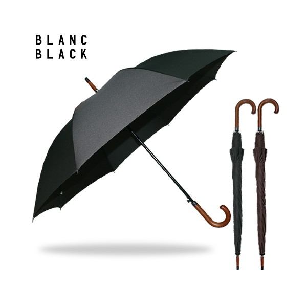 상품 이미지: 블랑블랙 70 나무곡자 장우산