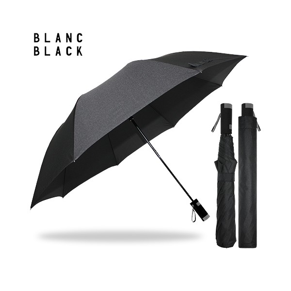 상품 이미지: 블랑블랙 2단 폰지 무지우산