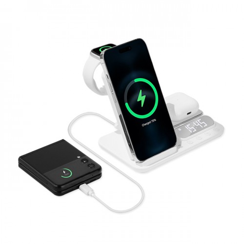 뮤스트 브라이트 7in1 멀티 고속무선충전기(갤럭시/애플호환)