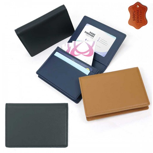 미담 천연소가죽 명함지갑