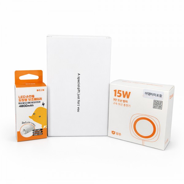 상품 이미지: 도킹형보조배터리&무선충전기세트 CS-72 