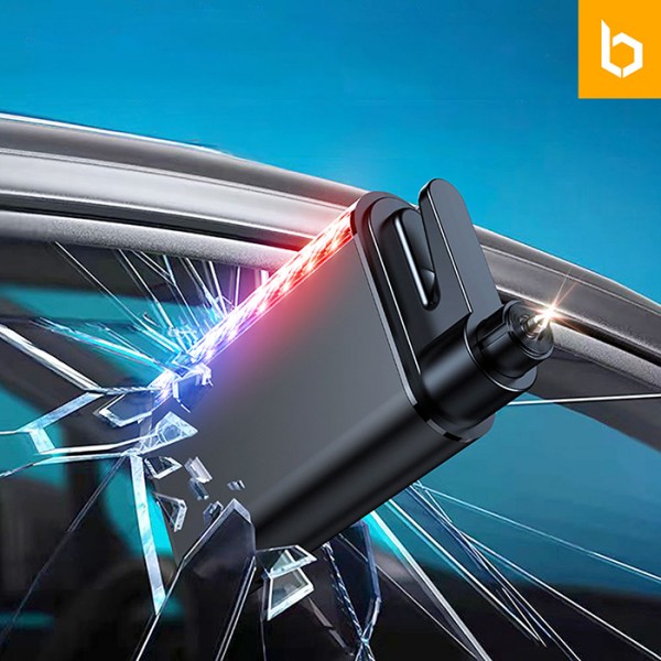 상품 이미지: 차량용 비상탈출 망치 LED비상등 랜턴