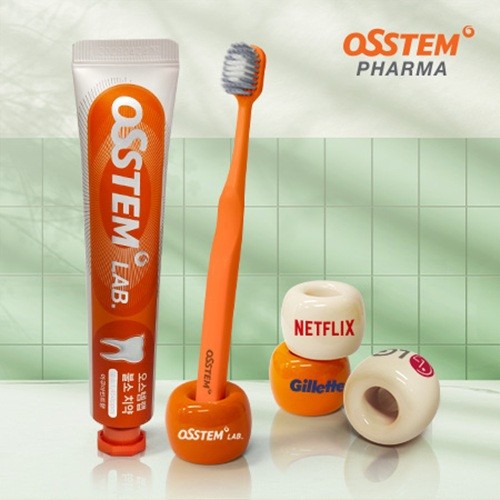 오스템 충치케어 불소 치약칫솔 올인원세트(국내생산)