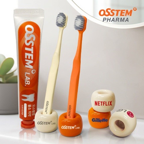 오스템 충치케어 불소 치약칫솔 패밀리세트