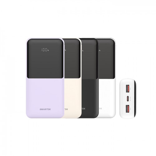 스마텍 PD 20W 3포트 고속충전 보조배터리 10000mAh STPB-QB2