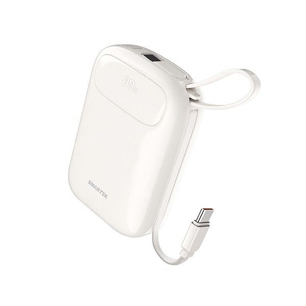 상품 이미지: 스마텍 고속충전 듀얼케이블 대용량 보조배터리 20000mAh STPB-FB2