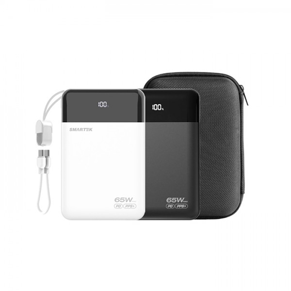 상품 이미지: 스마텍 65W 초고속 3포트 대용량보조배터리 20,000mAh STPB-Q65W20