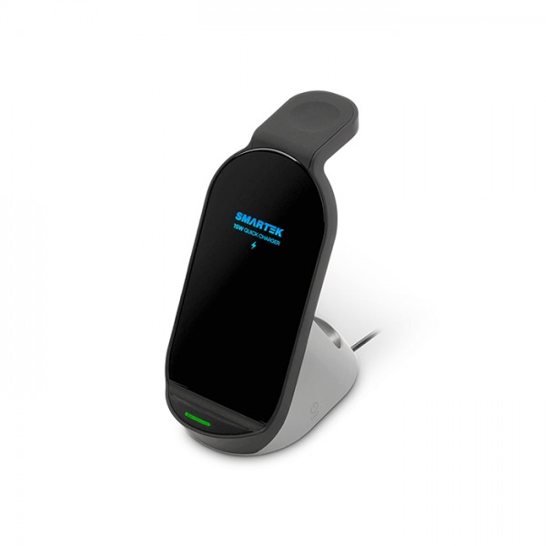 상품 이미지: 스마텍 15W 3in1 고속 무선충전 거치대 STQC-3ONE