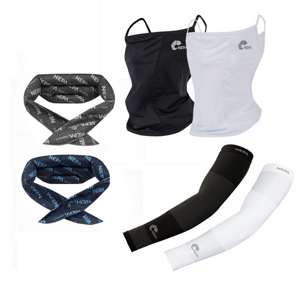 상품 이미지: 네파 여름 자외선차단 쿨링 3종세트(쿨토시+쿨마스크+쿨링스카프)