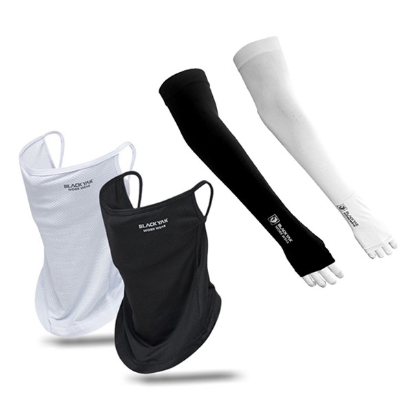 상품 이미지: 블랙야크 2026년형 여름 UV차단 쿨링 2종세트(쿨토시+페이스스카프)