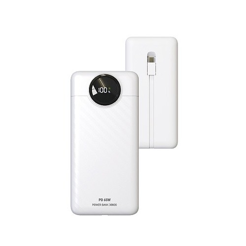 엑티몬 65W 초고속 LCD보조배터리 30000mAh