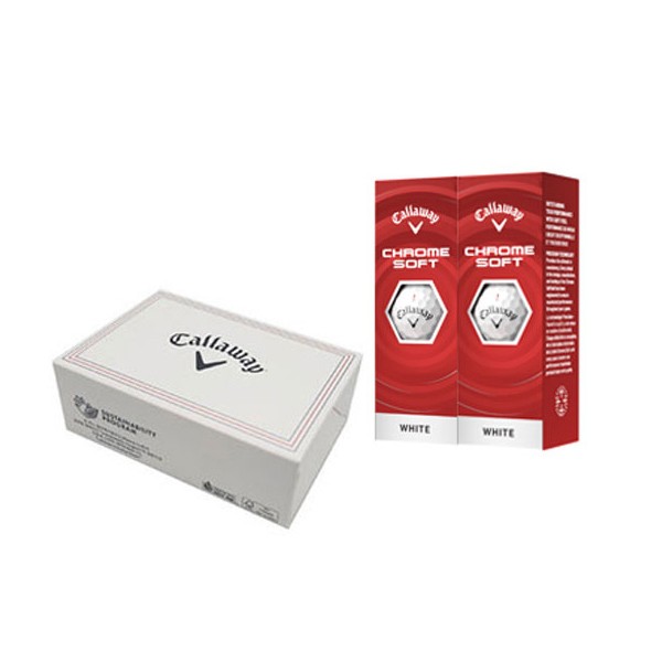 상품 이미지: 캘러웨이 크롬소프트 화이트 6구