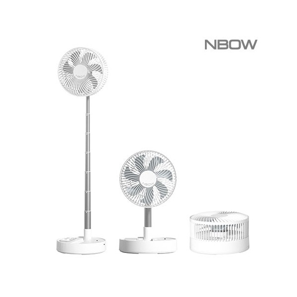 상품 이미지: 엔보우 탁상용 폴더블 회전 무선선풍기 모노플립
