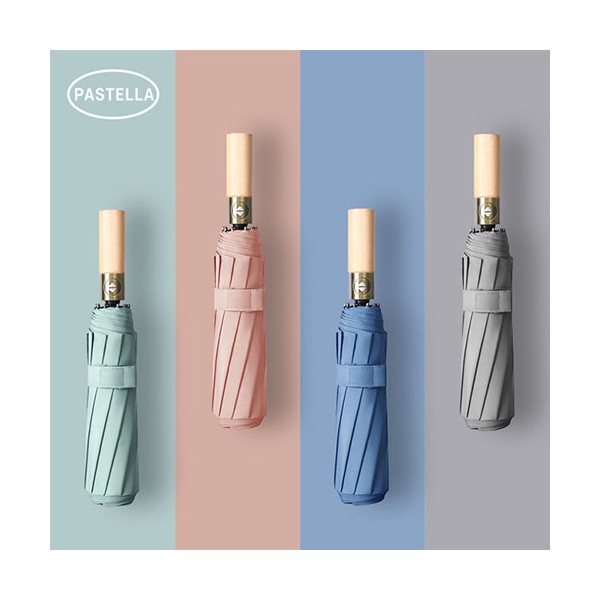 상품 이미지: 파스텔라 3단자동 원목우산 PS8