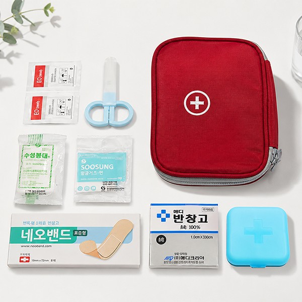 상품 이미지: 큐브 미니 구급 파우치세트