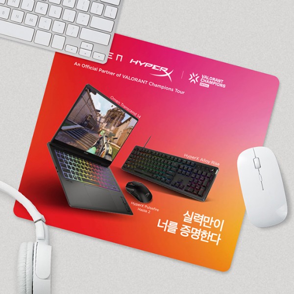 상품 이미지: 기본형 천연고무 칼라마우스패드(300*270mm/3T)