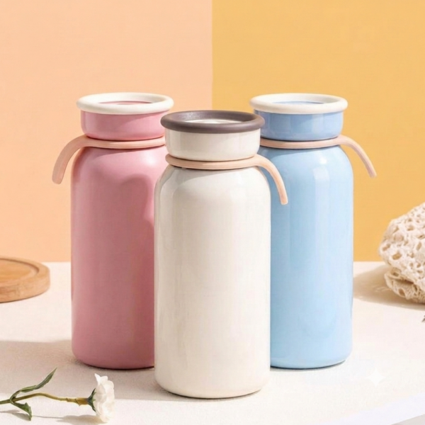 상품 이미지: 하이카라 밀크 텀블러 400ml
