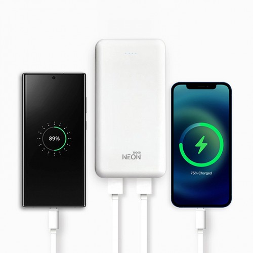 이노젠 네온 타입C 듀얼보조배터리 10,000mAh 