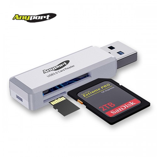 애니포트 OTG 카드리더기 USB 3.0 AP-U30W