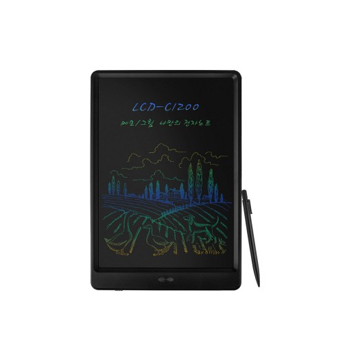 12인치 컬러 LCD 마그네틱 메모패드 LCD-C1200