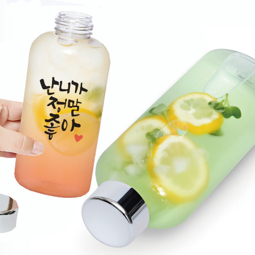 SK친환경 바이오 메탈 납작보틀 700ml 	