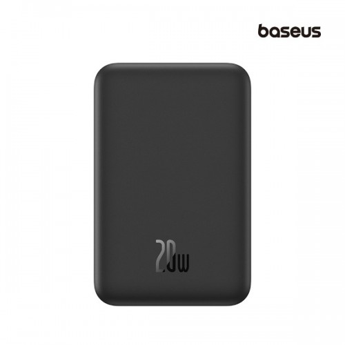 베이스어스 20W 무선마그네틱 미니보조배터리 5000mAh