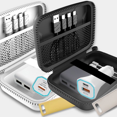 USB 여행용 충전기선물세트(CS07-1)