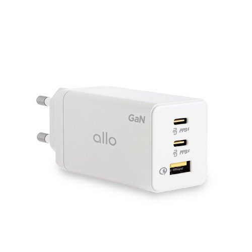알로 3포트 65W GaN 초고속 접지충전기 UC365G
