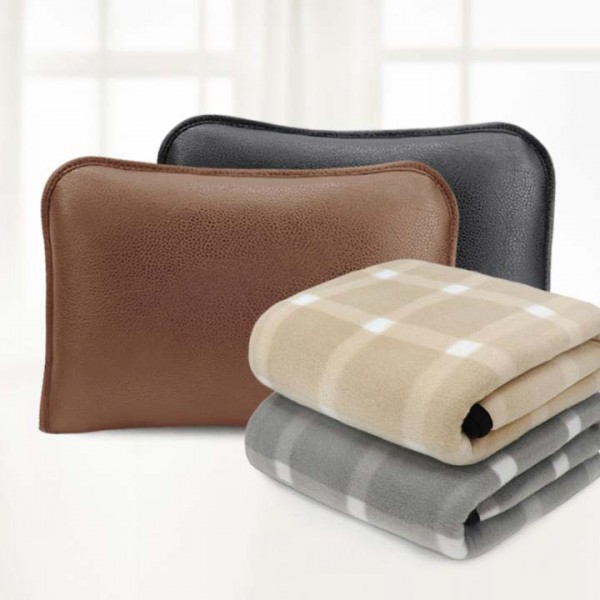 상품 이미지: 그리드체크클래식쿠션담요